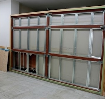 クライミングウォール施工前